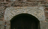 Re-used preaching cross